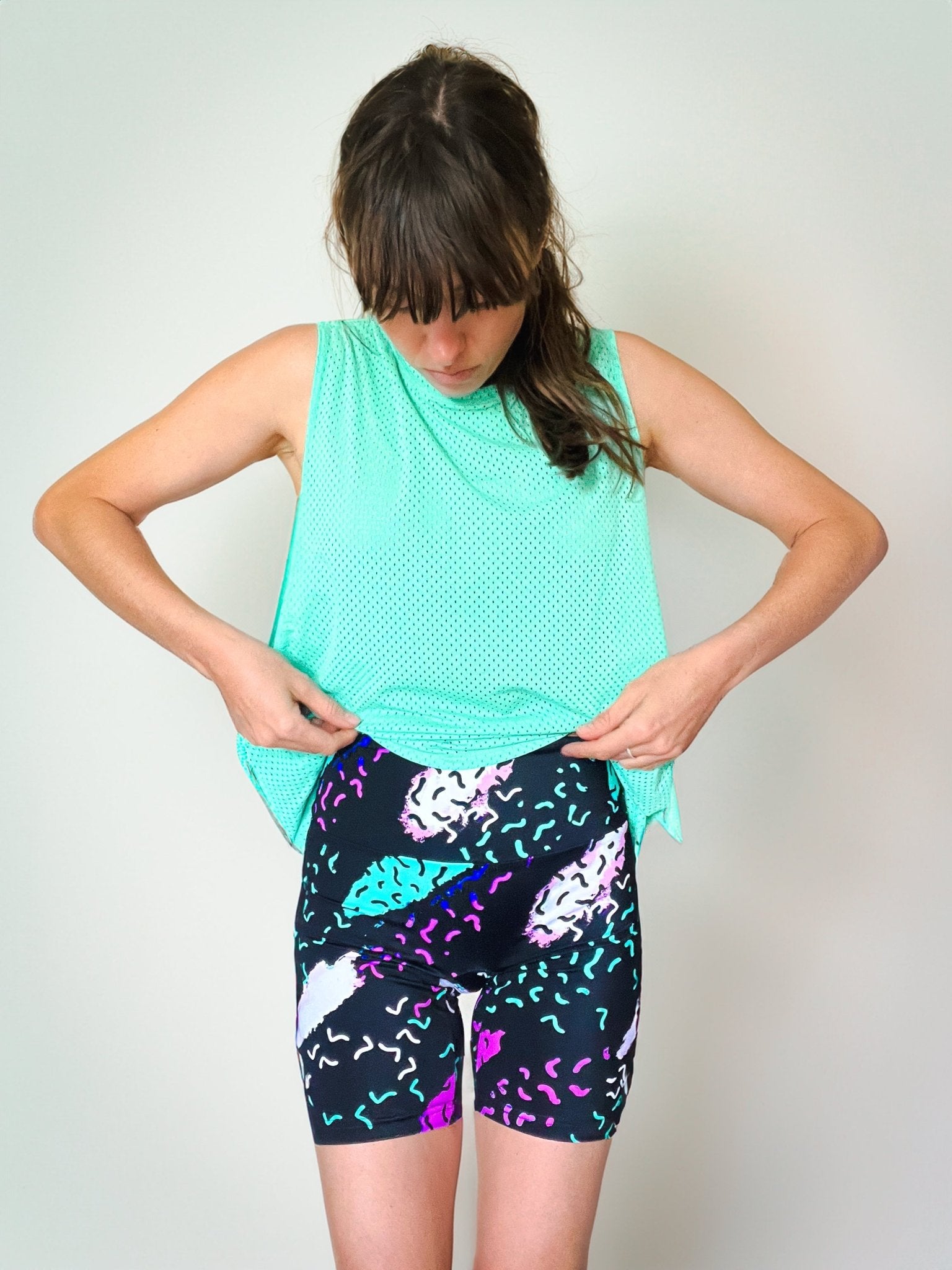 Short de sport cycliste Noir néon - UJŌ