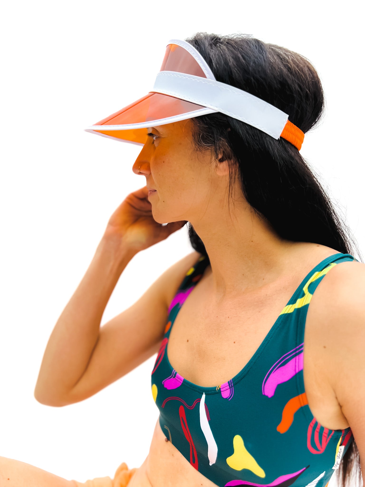 Brassière de sport originale Motif rétro Vert - UJO