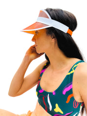 Brassière de sport originale Motif rétro Vert - UJO
