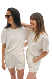 T-shirt éponge de coton léger femme UJO