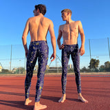Men's Leggings - Face Patterns 