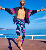 Legging Homme - Motifs Noir