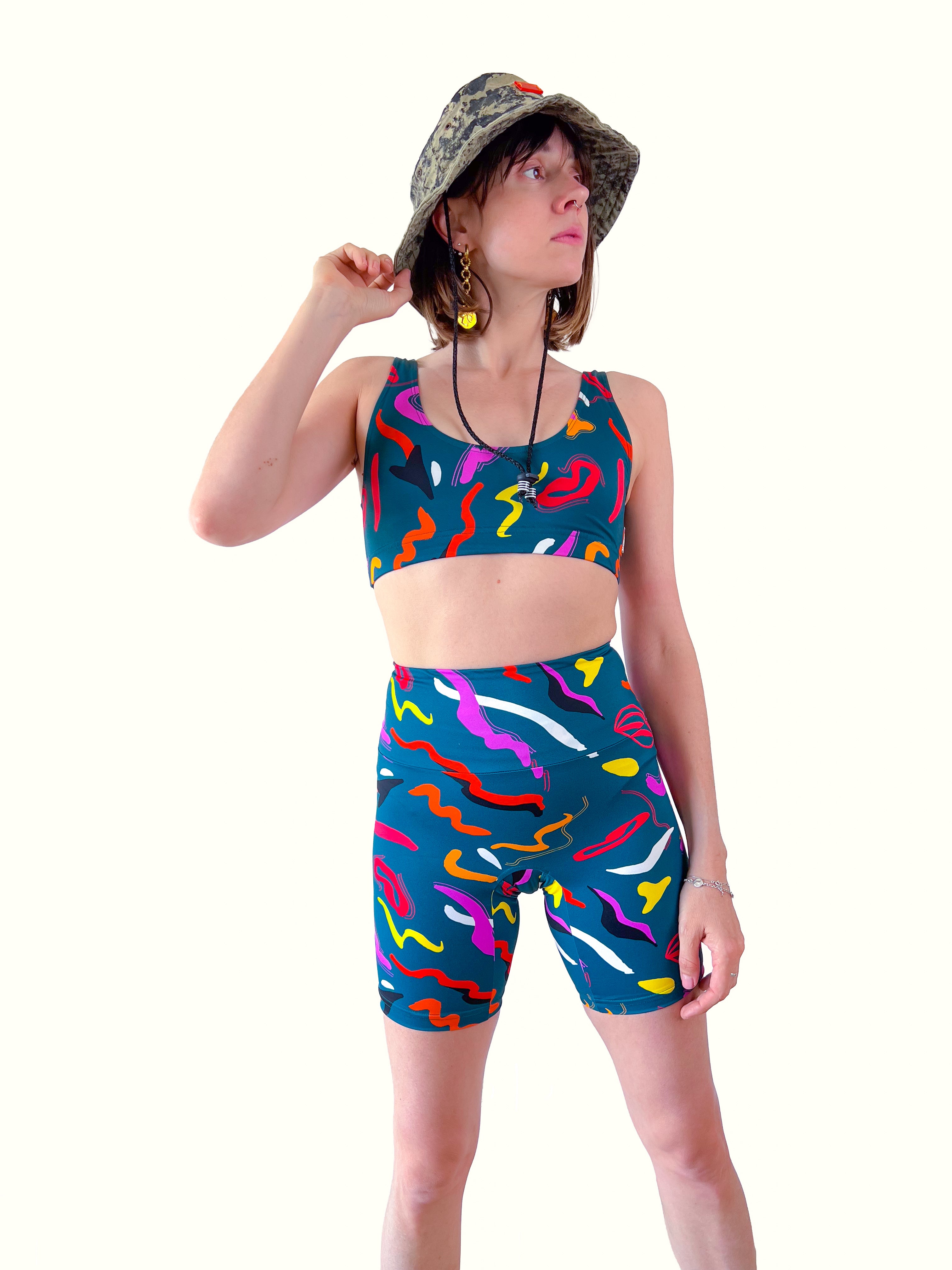 VINTAGE Cuissard cycliste SUPER U cycling short 5 XL bleu VINTAGE Cuissard cycliste SUPER U cycling short 5 XL bleu