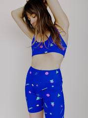 Short de sport cycliste violet 80's - UJŌ