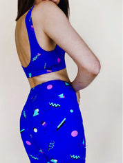 Short de sport cycliste violet 80's - UJŌ